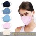 3Pack Unisex Mouth Mask Adjustable Anti Dust Face Mouth Mask【Blue,】
