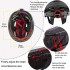 Bike Helmet, Bicycle Helmet Men/Women CPSC Safety Standard with Detachable Magnetic Goggles Adjustable for Adult Road/Biking/Mountain Cycling Helmet BC-001 Bonus with Carrying Bag【Tianium,】