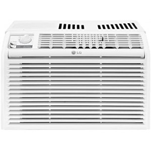 LG 5000 BTU Window Air Conditioners [2023 New] Easy Mechanical Control Ultra-Quite Compact-size Cools Washable Filter 150 Sq.Ft. for Small Room AC Unit air conditioner Easy Installation White LW5023